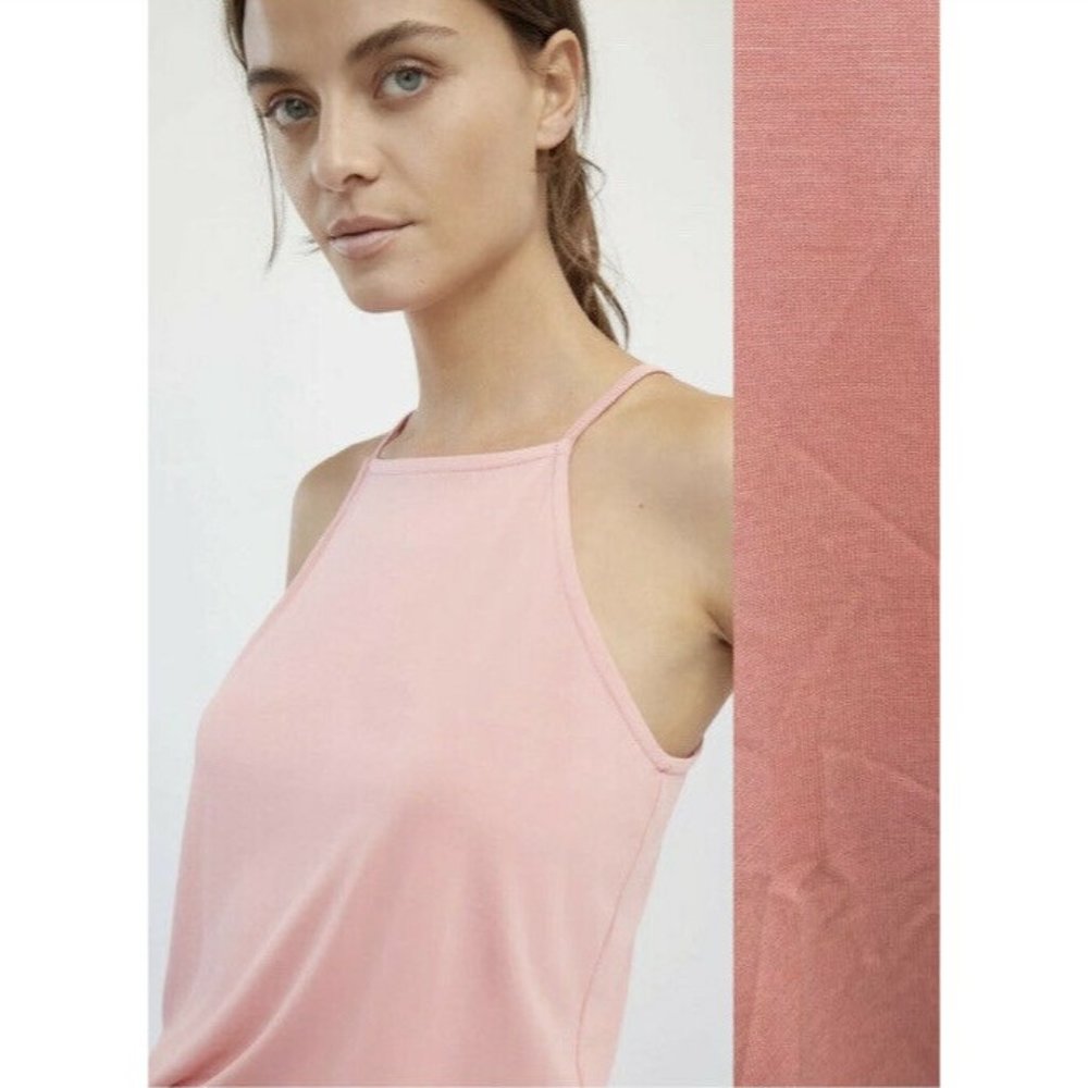Anthropologie Eri + Ali Sheer Open Back Pullover Tank  Top Medium M New NWT